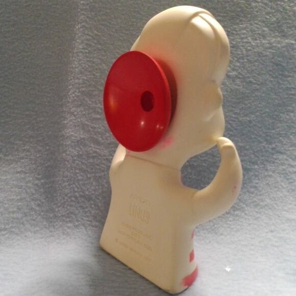 Vintage Avon Peanuts Linus Squeeze Bath Rubber Toy – 1952 Collectible - Picture 2 of 4